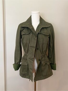 Ecote Olive Army Green Utility Jacket - Women Sz S